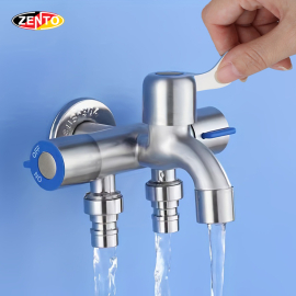 Vòi xả lạnh đa năng 3 đầu SUS734 (Washing machine faucet)