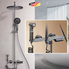 Bộ sen cây nóng lạnh 4in1 Zento ZT8157-Gr