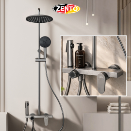 Bộ sen cây 4in1 Zento Aluminum Series ZT8189-Gr