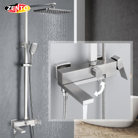 Bộ sen cây nóng lạnh inox304 SUS8208-Square
