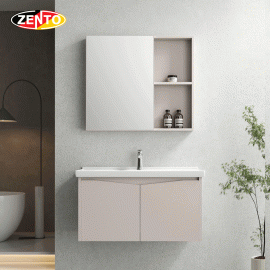 Bộ tủ Lavabo ZT-LV1179-Brown (8801) Bộ tủ Lavabo ZT-LV1179-Brown (8801)