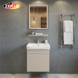 Bộ tủ chậu, kệ gương Lavabo mini ZT-LV958 (Aluminum-885)