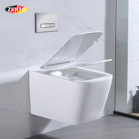 Bàn cầu treo tường, két nước âm tường BC8883 (Wall hung toilet)