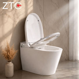 Bàn cầu thông minh Non-Electric Smart Toilet ZTC-BC5027 Bàn cầu thông minh Non-Electric Smart Toilet ZTC-BC5027