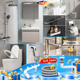 Combo 7 thiết bị vệ sinh Zento BS06