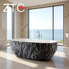 Bồn tắm đá Art Design Solid Surface cao cấp ZTC-S101 Bồn tắm đá Art Design Solid Surface cao cấp ZTC-S101