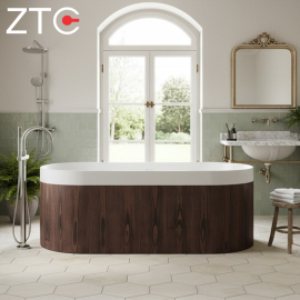 Bồn tắm đá Art Design Solid Surface cao cấp ZTC-S104 Bồn tắm đá Art Design Solid Surface cao cấp ZTC-S104