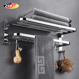 Giá để đồ kết hợp treo khăn inox Zento HA4650-1