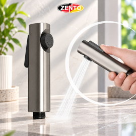 Đầu vòi xịt vệ sinh Zento ZT5122Gr-1 (không kèm dây cấp) Đầu vòi xịt vệ sinh Zento ZT5122Gr-1 (không kèm dây cấp)