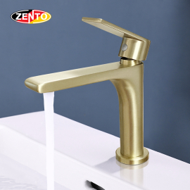 Vòi Lavabo lạnh Zento SUS2128-Brushed gold