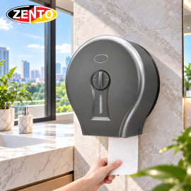 Hộp giấy vệ sinh cuộn lớn HG1292-Gray Hộp giấy vệ sinh cuộn lớn HG1292-Gray