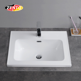 Chậu lavabo dương vành Zento LV868