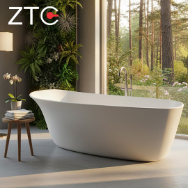 Bồn tắm đá Solid Surface cao cấp ZTC-S109 Bồn tắm đá Solid Surface cao cấp ZTC-S109