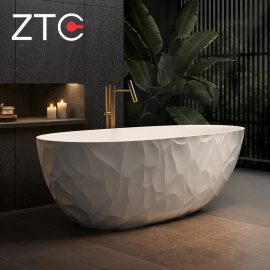 Bồn tắm đá Solid Surface cao cấp ZTC-S112 Bồn tắm đá Solid Surface cao cấp ZTC-S112