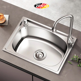 Chậu rửa chén, bát inox 1 hố SK5040