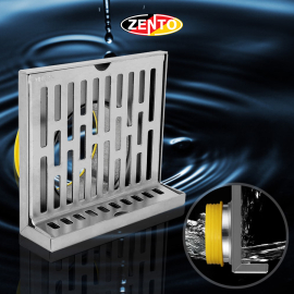Phễu thoát nước vách tường inox304 Scupper Drain TS142-1 Phễu thoát nước vách tường inox304 Scupper Drain TS142-1