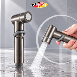 Đầu vòi xịt vệ sinh Zento ZT5123Gr-1 (không kèm dây cấp) Đầu vòi xịt vệ sinh Zento ZT5123Gr-1 (không kèm dây cấp)