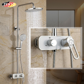 Bộ sen cây nóng lạnh Crystal series ZT8140 Bộ sen cây nóng lạnh Crystal series ZT8140