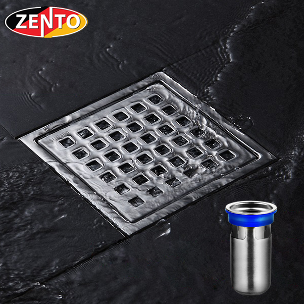 Thoát sàn chống mùi inox Square Zento ZT656 (110x110) Thoát sàn chống mùi inox Square Zento ZT656 (110x110)