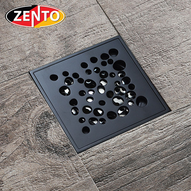 Thoát sàn chống mùi Black series Zento ZT526 (100x100mm)