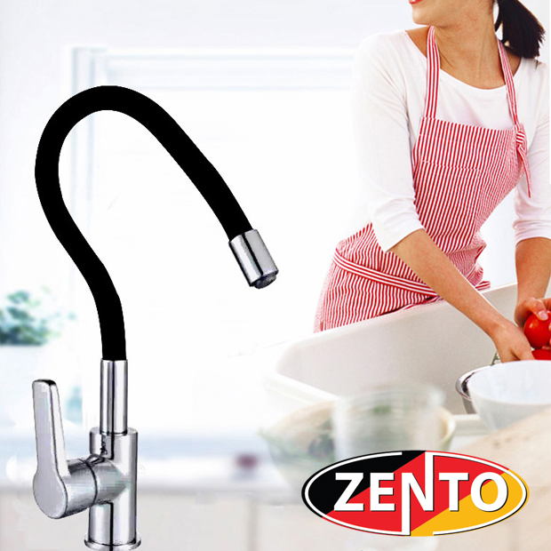 Vòi rửa bát nóng lạnh thân mềm Zento ZT2088