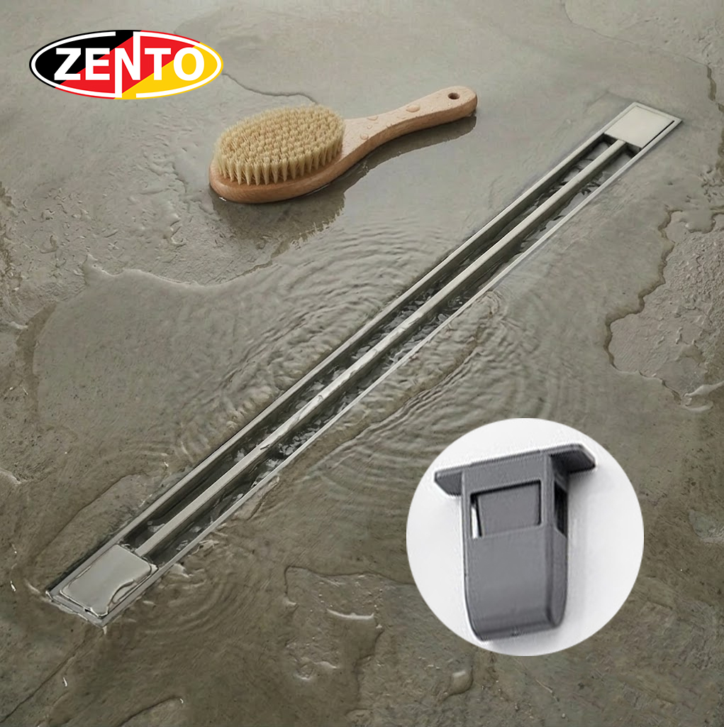 Thoát sàn chống mùi Linear Shower Drain ZT624-60 (30x600mm)