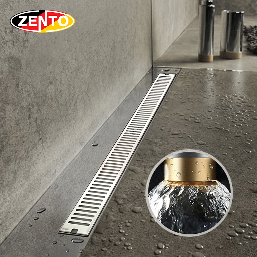 Thoát sàn chống mùi Linear Shower Drain ZT759-100AV (100x1000mm)